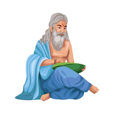 Mahharishi valmiki jayanti izole tasarım