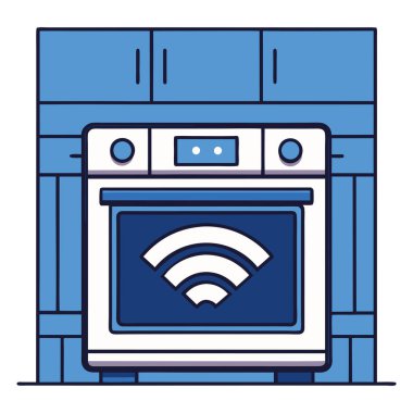 Mutfak fırını WiFi üzerinden bağlandı