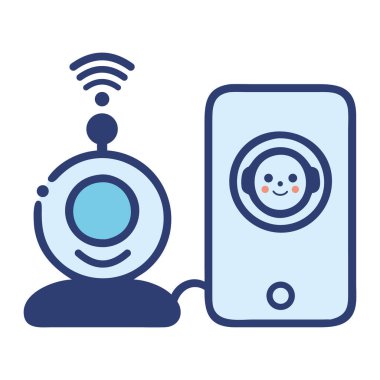 Ev güvenliği için kablosuz video kapı zili