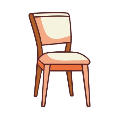 Ev ve restoranlar için minderli koltuklu ahşap yemek sandalyesi.