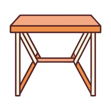 Ev ofisi ve çalışma alanı dekorasyonu için ahşap yazı masası