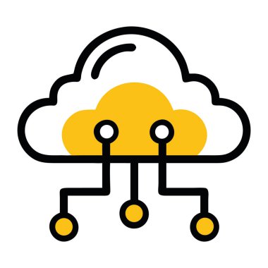 Veri güvenliği bulut resimlemesi