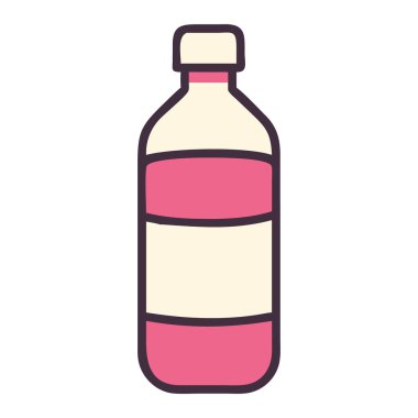 Fitness su şişesi resim tasarımı