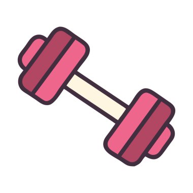 Fitness dambıl resim tasarımı