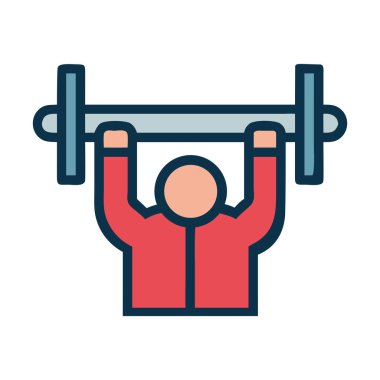 jimnastik erkek üstten baskı resim simgesi