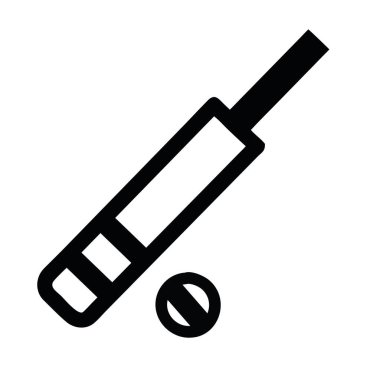 Avustralya kriket sopası ve top çizimi
