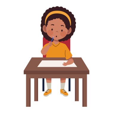 Resim Sınıfı Simgesi için Kalem Çizimi Masasında