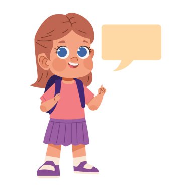 Okul İfadesi Konuşan Öğrenciler Etkileşimi