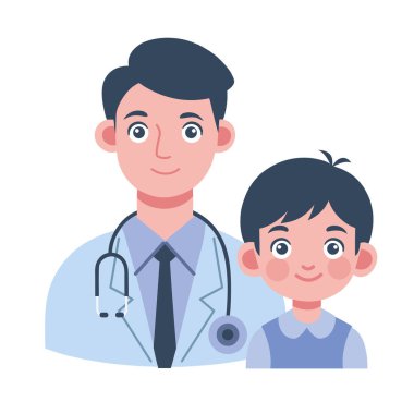 Çocuk doktoru Çocuk Doktoru Erkek Simgesi Sağlık Bakımı Danışmanı