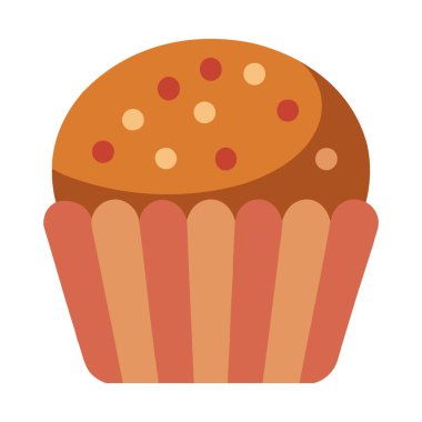 Pastane Keki Tatlı Ekmek Pastası Yuvarlak Altın Hamur Kabuğu Fırınlanmış Yumuşak Atıştırmalık Simgesi