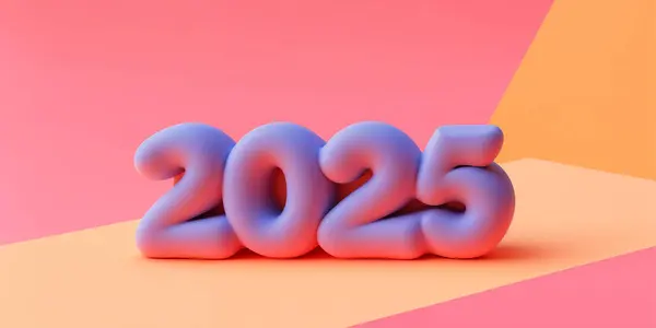 Mutlu Yeni Yıl Tasarımları Koleksiyonu. Zarif ve güzel poster tasarımları. Bir 2025 poster, kart, takvim ve sosyal medya için vektör premium tasarımı.