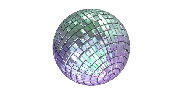 Lustrzana Kula Disco Renderowania — Zdjęcie stockowe