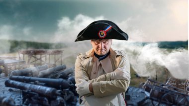 Napoleon Bonaparte, 18. yüzyılın savaş alanındaki askeri lideri. 