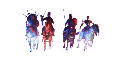 Mahşer Mahşerinin Dört Atlısı 3D 