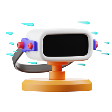 3D Yüksek Teknolojik Çekici Sanal Gerçeklik Kulaklığı