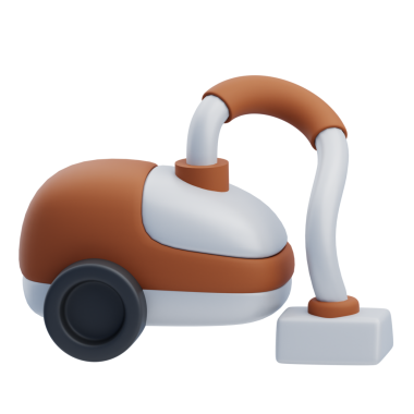 3B Modern Ev Elektrikli Süpürge İllüstrasyonu