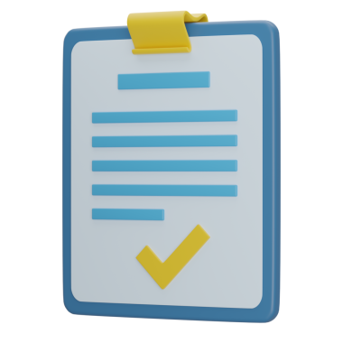 Özellik Anlaşması Kontrol Listesi 3B İllüstrasyon