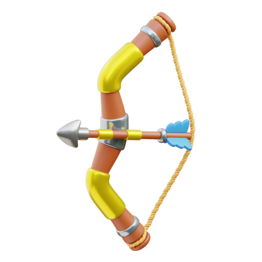 3D Ortaçağ Okçu Yayı Oyun Değeri