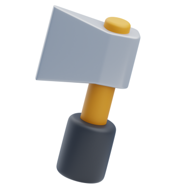 İnşaat için 3B Axe Modeli