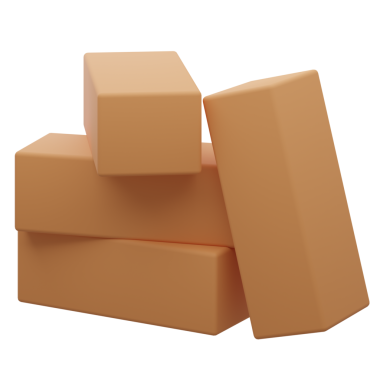 Emlak İnşaatı İçin 3 Boyutlu Tuğla Yığını