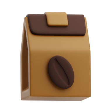 Kahve Dükkanı için 3D Kahve Paketi