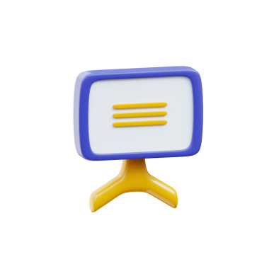 3B İş Sunumu Ekranı