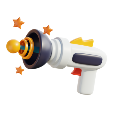 Geleceğin 3 boyutlu Uzay Bombası Oyuncak Tasarımı