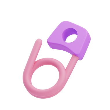 3D Renkli Bebek Güvenliği İğne Kıskacı