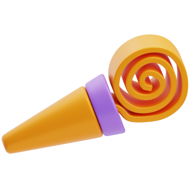 3 Boyutlu Karnaval Partisi Kutlama Oyuncağı