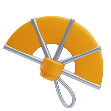 3D Dövüş Sanatları Fan Silah Simgesi