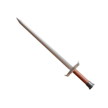 Birleşik Krallık 'ın 3D Ortaçağ Kılıcı