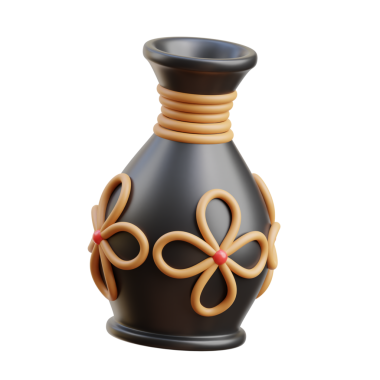 3D Hollanda Temalı Dekoratif Çiçek Saksısı