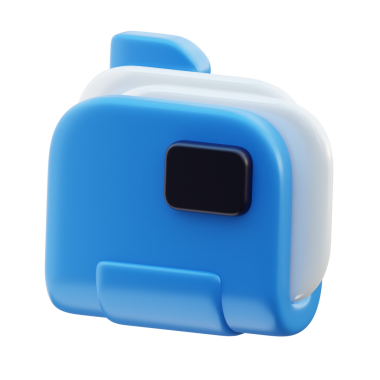 3B Mavi Dosya Çizimi