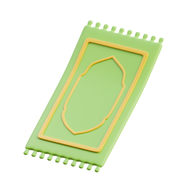 3B İslami Dualar Mat Tasarımı BAE