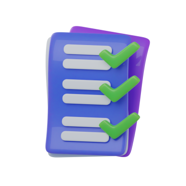 Tamamlanmış Kontrollerle 3D Denetim Görev Listesi