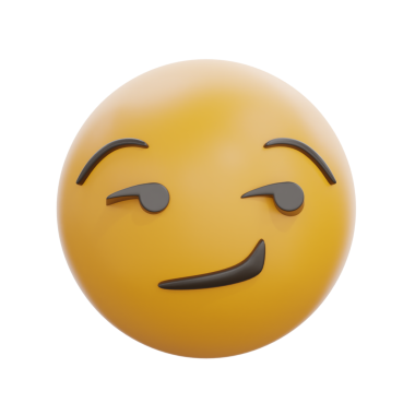 3D sırıtan Emoji Duygu Simgesi
