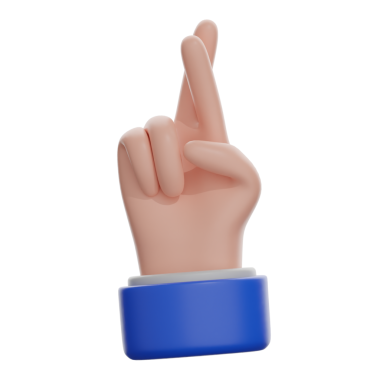 3 Boyutlu Parmaklar Yalıtılmış Simge Hazırlama