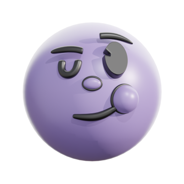 3D Retro Mor Kırpma Duygusallığı