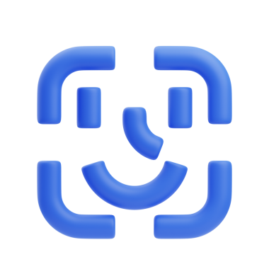 3B Yüz Tarayıcı Simgesi Resmetme Sunucusu