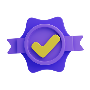 3D Güvenilir İzole Edilmiş Simge İllüstrasyonu