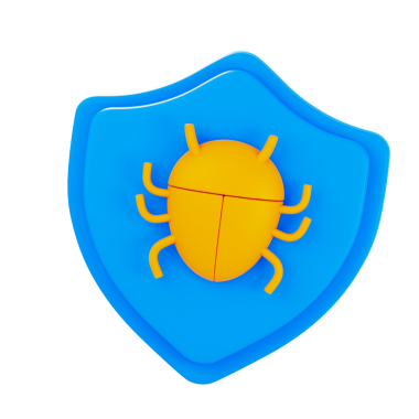 3D Antivirüs İzole edilmiş Simge ResimleriComment