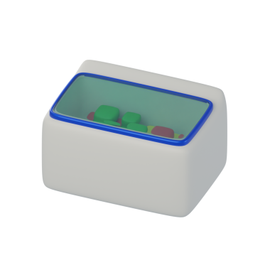 3 Boyutlu Soğutma İzole edilmiş Simge İllüstrasyonu