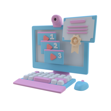 3B Kursu İzole Edilmiş Simge İllüstrasyonu