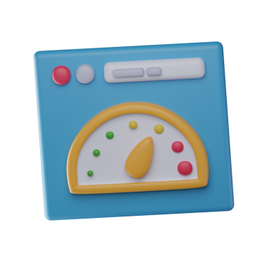 3B Sayfa Hızı Ayıklanmış Simge İllüstrasyonu