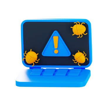 3 Boyutlu Virüs Saldırısı Ayırılmış Simge ResmiComment