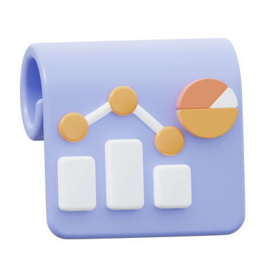 3 Boyutlu Analiz Ayırılmış Simge İllüstrasyonu