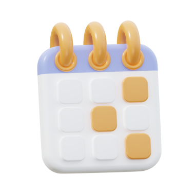 3B Takvim İzole Edilmiş Simge ResmiComment