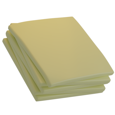 3D Dilimlenmiş Peynir Çizimi