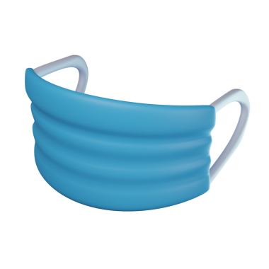 3B Yüz Maskesi Şeffaf Simge ResmiComment