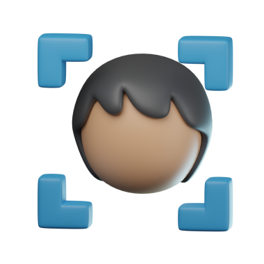 3B Yüz Tespiti Şeffaf Simge ResmiComment